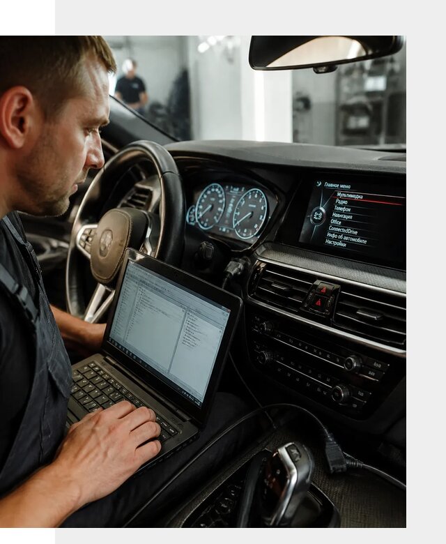Русификация приборной панели BMW для авто в Кимрах от компании