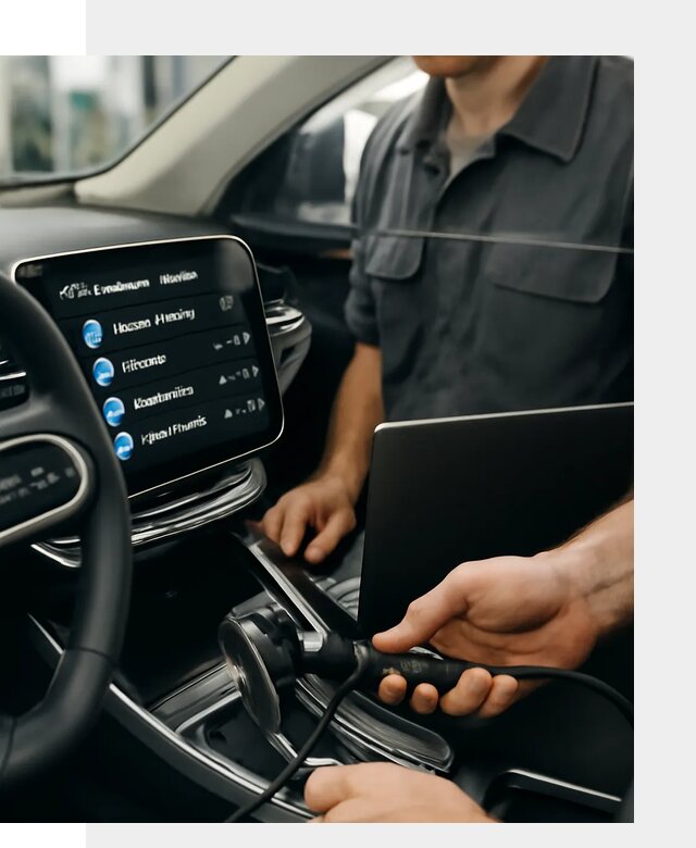 Установка приложений Geely для мультимедиа автомобиля в Кимрах
